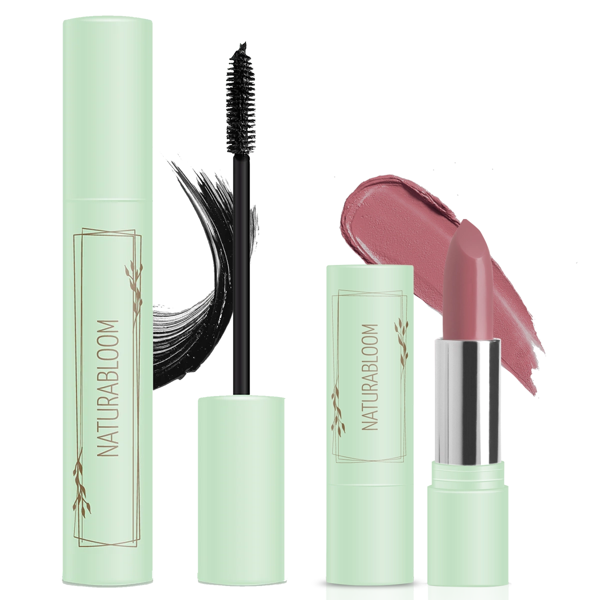 Peony Lipstick & Mascara