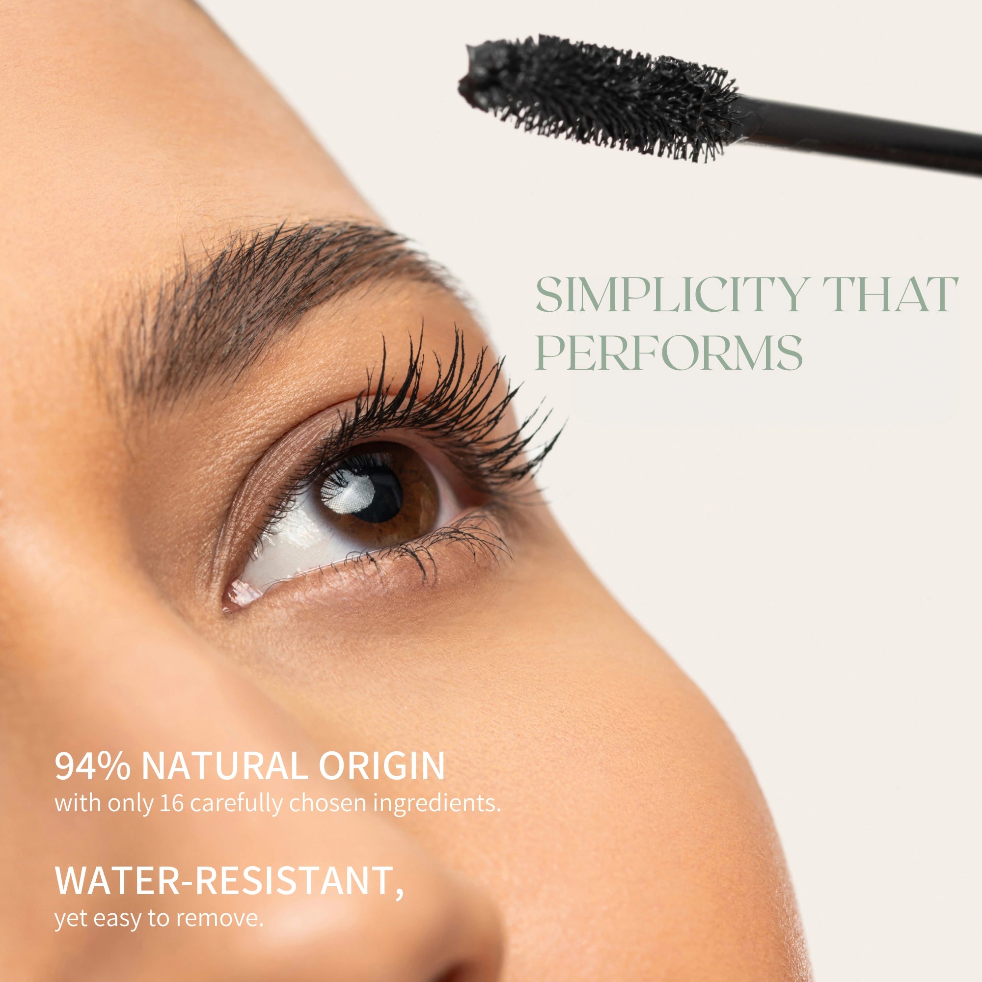 BlackToNature Boost & Growth Mascara – Natürlich Schwarz Mit Wimpernpflege