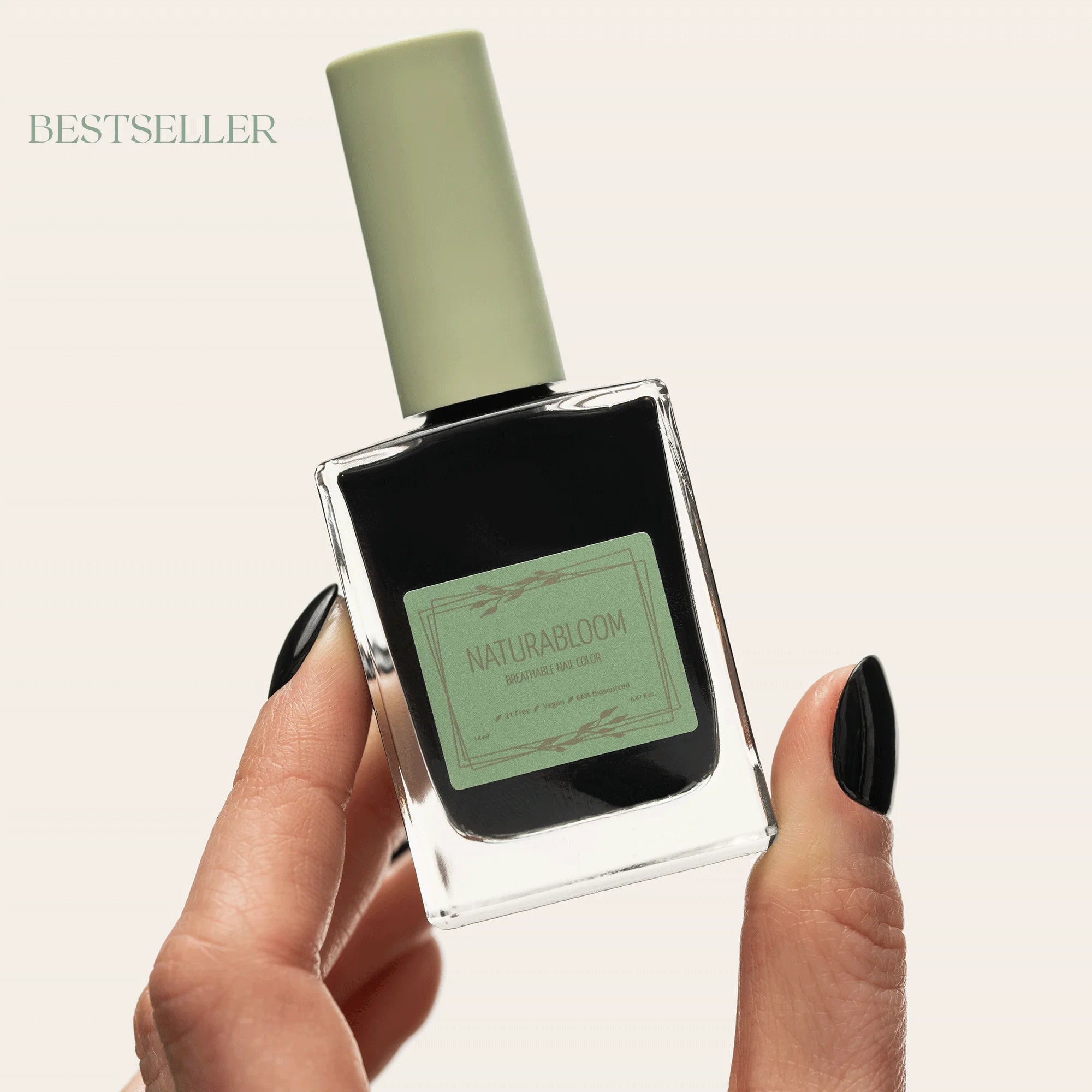 Nail Color - Dark Coal