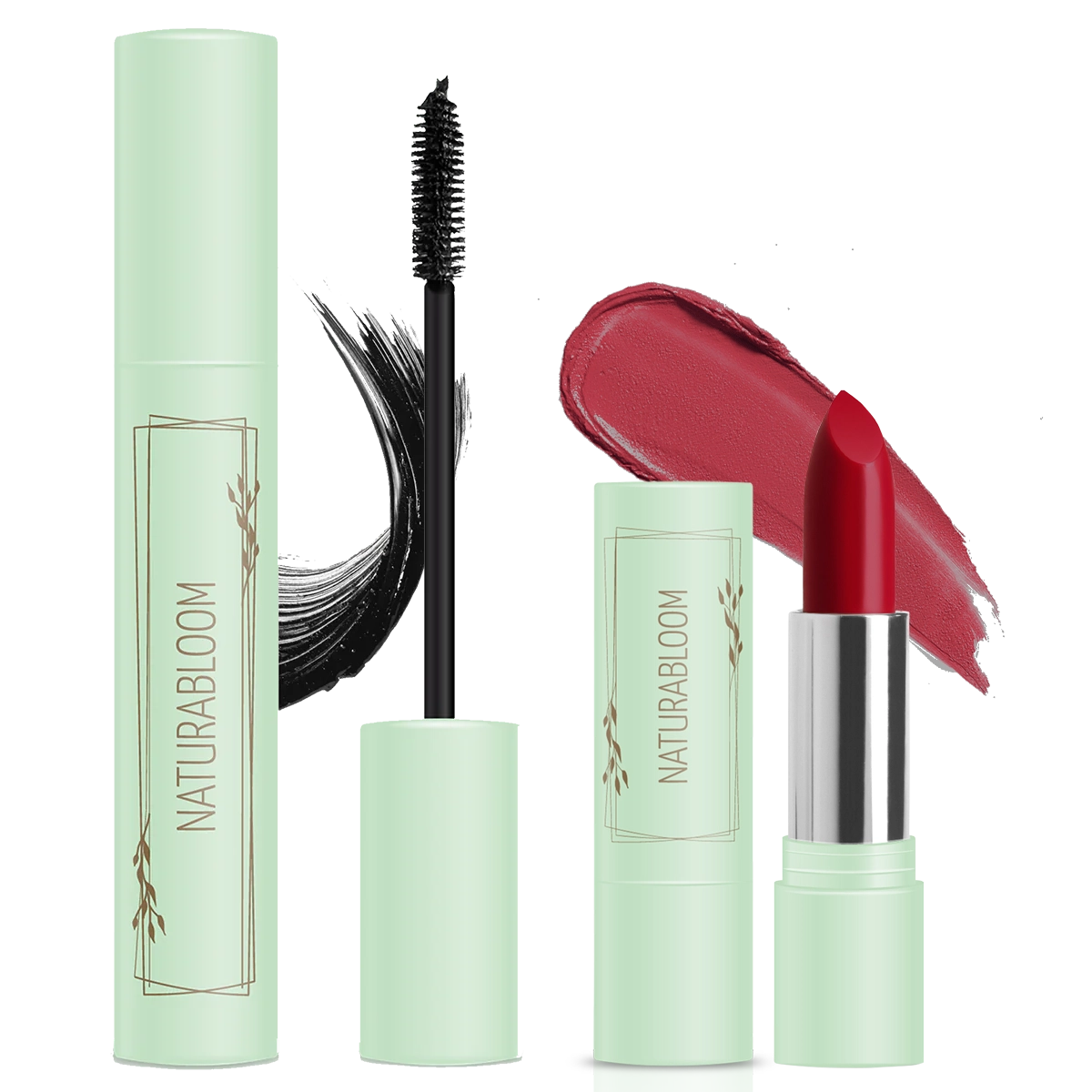 Poppy Lipstick & Mascara