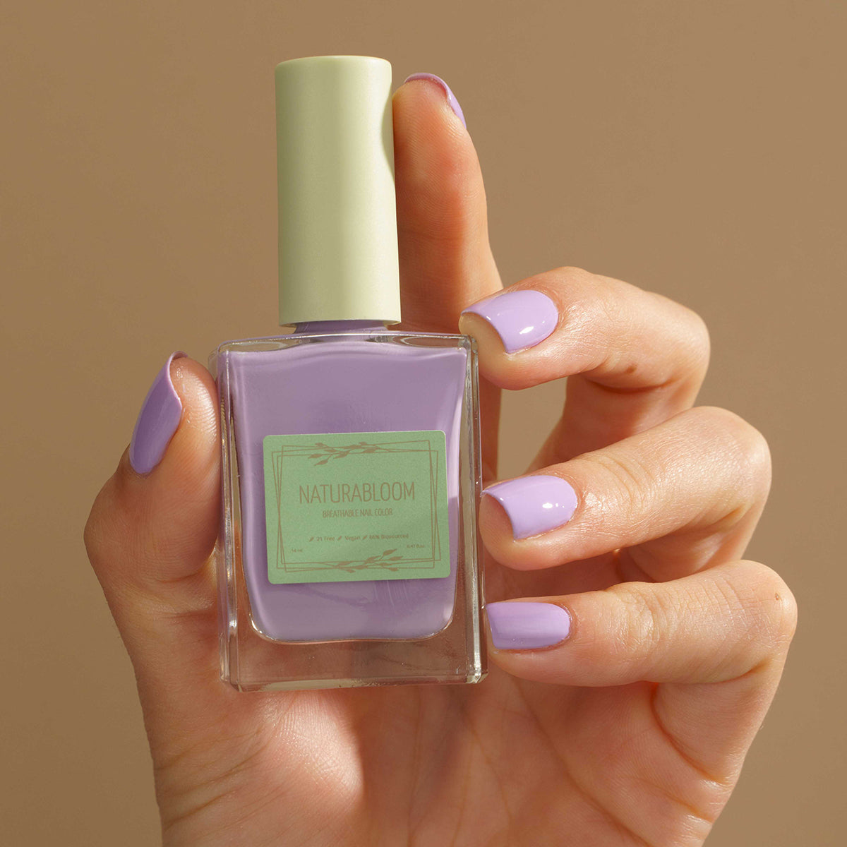 Breathable Vegan Nail Polish Lilac Delight