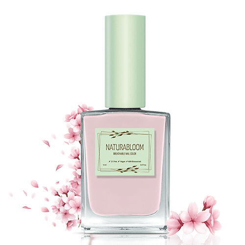 Breathable Vegan Nail Polish Sakura Flower